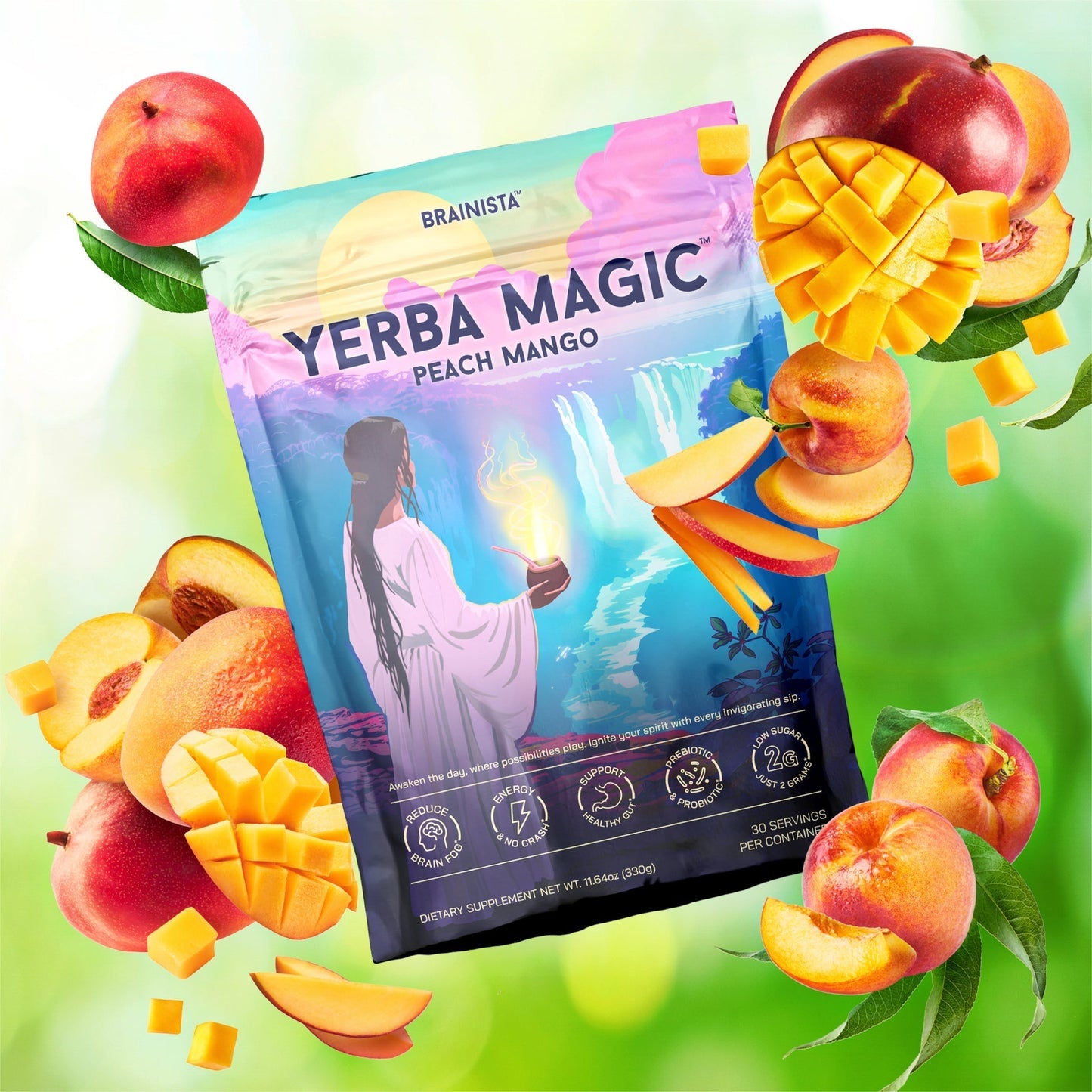 Yerba Magic By Zyntra World - Yerba Mate Instant Tea Powder